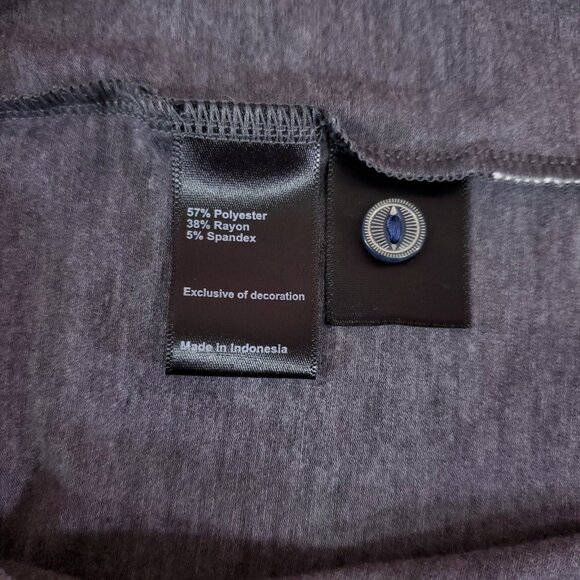 Huckberry Wellen Seawool Henley Mens Size XXL Long Sleeve Shirt Gray Stretch - Picture 8 of 11